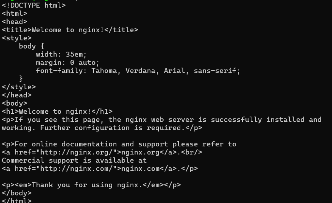 Verify Nginx