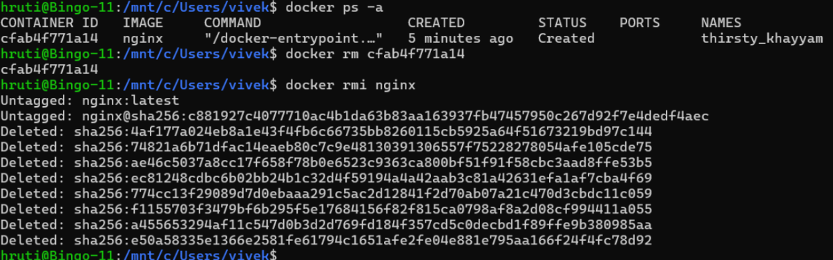 Step 6 – Remove Image